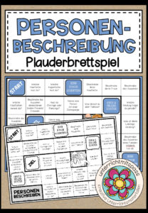 Personenbeschreibung – Plauderbrettspiel