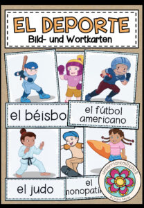 EL DEPORTE (Sport) – Bild- und Wortkarten (SPANISCH)