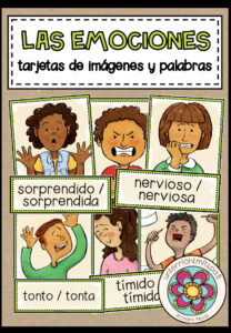 LAS EMOCIONES (Emotionen) – Bild- und Wortkarten (Spanisch)
