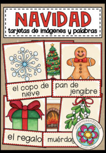 NAVIDAD (Weihnachten) – Bild- und Wortkarten (Spanisch)