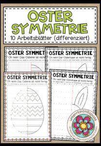 OSTER SYMMETRIE – 10 Arbeitsblätter (differenziert)