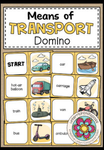 MEANS OF TRANSPORT – Domino