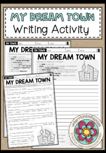 My dream town – Writing (3-fach differenziert)