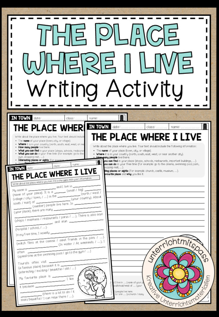 The place where I live – Writing (3-fach differenziert)