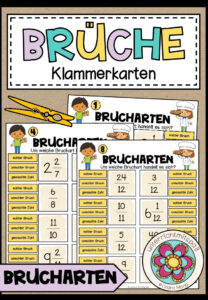 BRÜCHE – Brucharten (Klammerkarten)