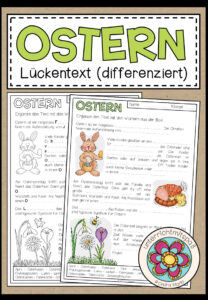 OSTERN – Lückentext (2-fach differenziert)