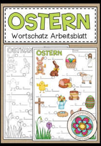 OSTERN – Wortschatz-Arbeitsblatt (DAF/DAZ)