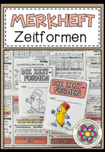 ZEITFORMEN – Merkheft / Faltheft (für den Deutschunterricht)