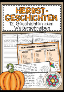 Herbstgeschichten – 12 Geschichtenanfänge zum Weiterschreiben