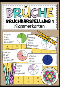 BRÜCHE – Bruchdarstellung 1 (78 Klammerkarten)
