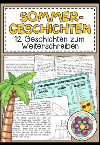 SOMMERGESCHICHTEN – 12 Geschichtenanfänge zum Weiterschreiben (Deutsch)
