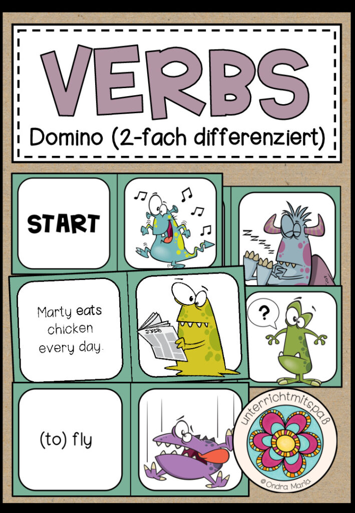VERBS – Domino (2-fach differenziert)
