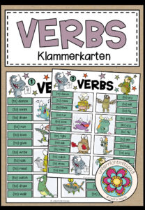 VERBS – Klammerkarten