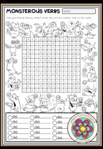 VERBS – Word Search