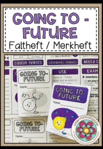 GOING TO – FUTURE – Faltheft (Merkheft)