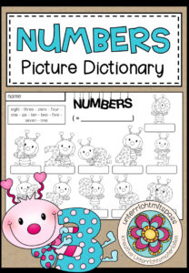 NUMBERS 1-10 – Picture Dictionary (Worksheet)