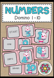 Numbers 1-10 DOMINO
