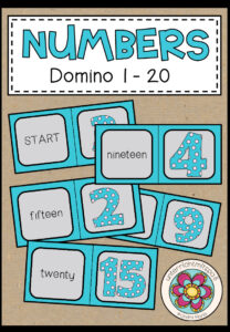Numbers 1-20 DOMINO
