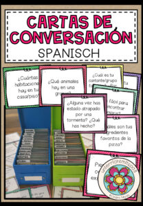 CARTAS DE CONVERSACIÓN (Konversationskarten für den Spanischunterricht) mehr als 30 Themen