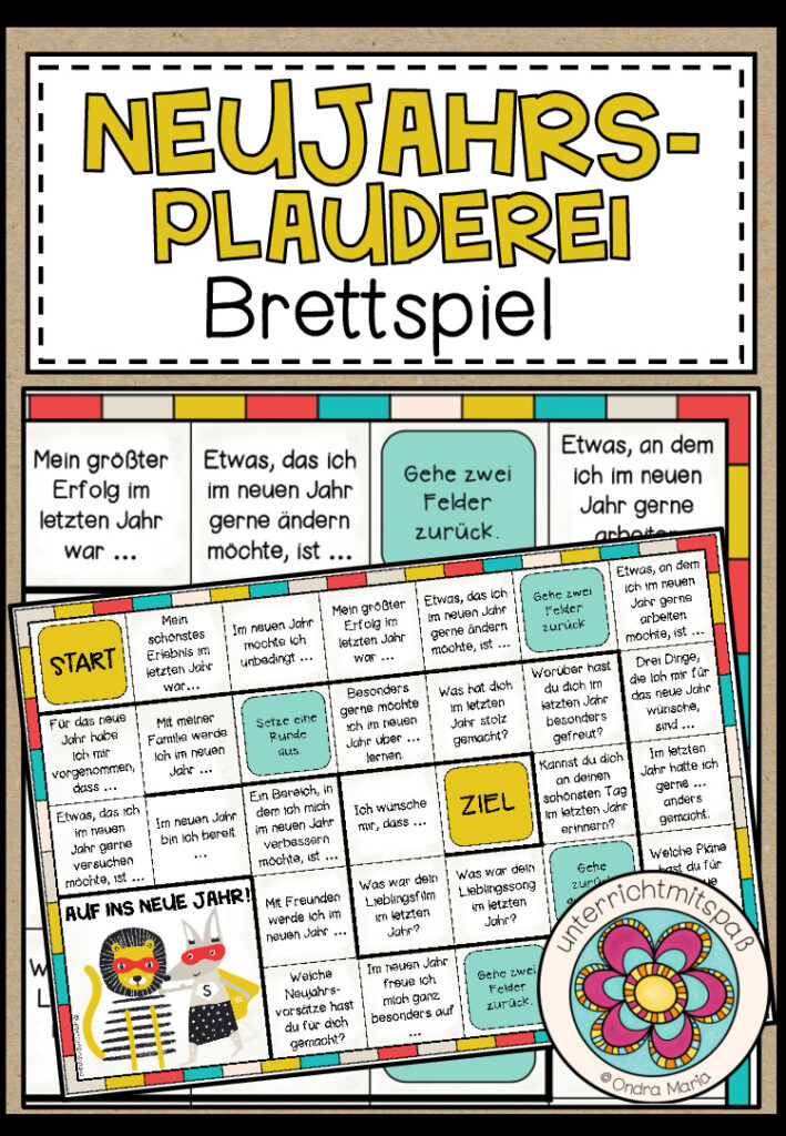 NEUJAHR – Plauderei Brettspiel