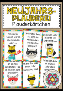 NEUJAHR – Plauderkarten