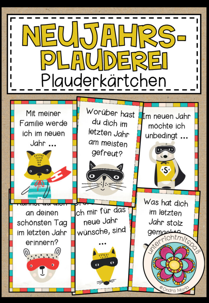NEUJAHR – Plauderkarten