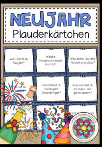 NEUJAHR – Plauderkärtchen