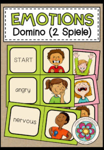 EMOTIONS and FEELINGS – Domino (2-fach differenziert)