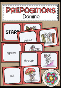 Prepositions – Domino