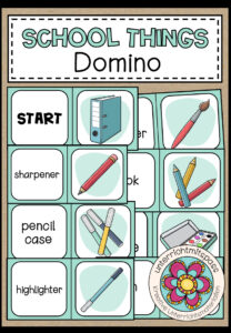 SCHOOL THINGS – Domino