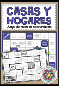 CASAS Y HOGARES – Plauderbrettspiel in Spanisch