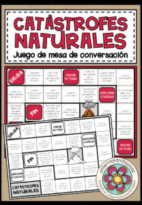CATÁSTROFES NATURALES – Plauderbrettspiel in Spanisch