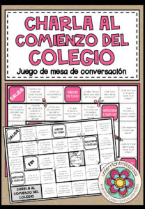 CHARLA AL COMIENZO DEL COLEGIO – Plauderbrettspiel in Spanisch