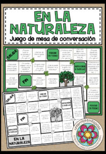 EN LA NATURALEZA – Plauderbrettspiel in Spanisch