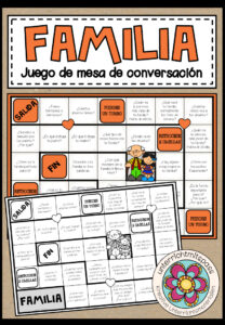 FAMILIA – Plauderbrettspiel in Spanisch