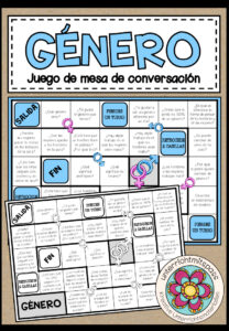 GÉNERO – Plauderbrettspiel in Spanisch
