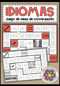 IDIOMAS – Plauderbrettspiel in Spanisch