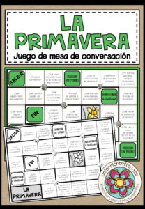 LA PRIMAVERA – Plauderbrettspiel in Spanisch