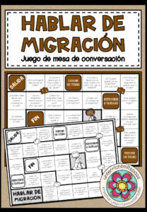 MIGRACIÓN – Plauderbrettspiel in Spanisch