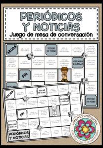 PERIÓDICOS Y NOTICIAS – Plauderbrettspiel in Spanisch