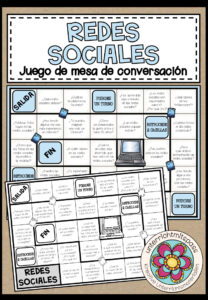 REDES SOCIALES – Plauderbrettspiel in Spanisch