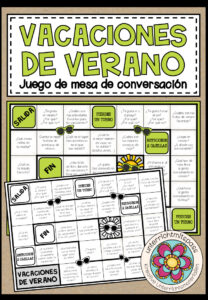 VACACIONES DE VERANO – Plauderbrettspiel in Spanisch