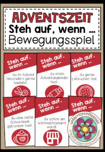 ADVENTSZEIT – Steh auf, wenn … (Bewegungsspiel)