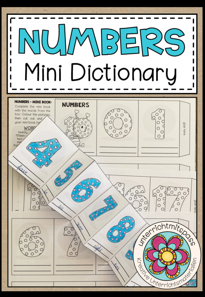 NUMBERS (0-20) – Mini Dictionary (Leporello)