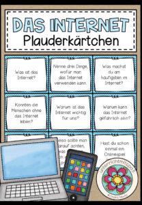 DAS INTERNET – Plauderkärtchen