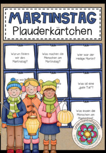 Der Martinstag (Sankt Martin) – Plauderkärtchen