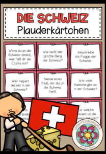 DIE SCHWEIZ – Plauderkärtchen