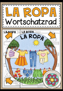 LA PRIMAVERA (Frühling) – Wortschatzrad (Spanisch)