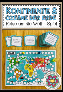 KONTINENTE DER ERDE – Reise um die Welt (Spiel)