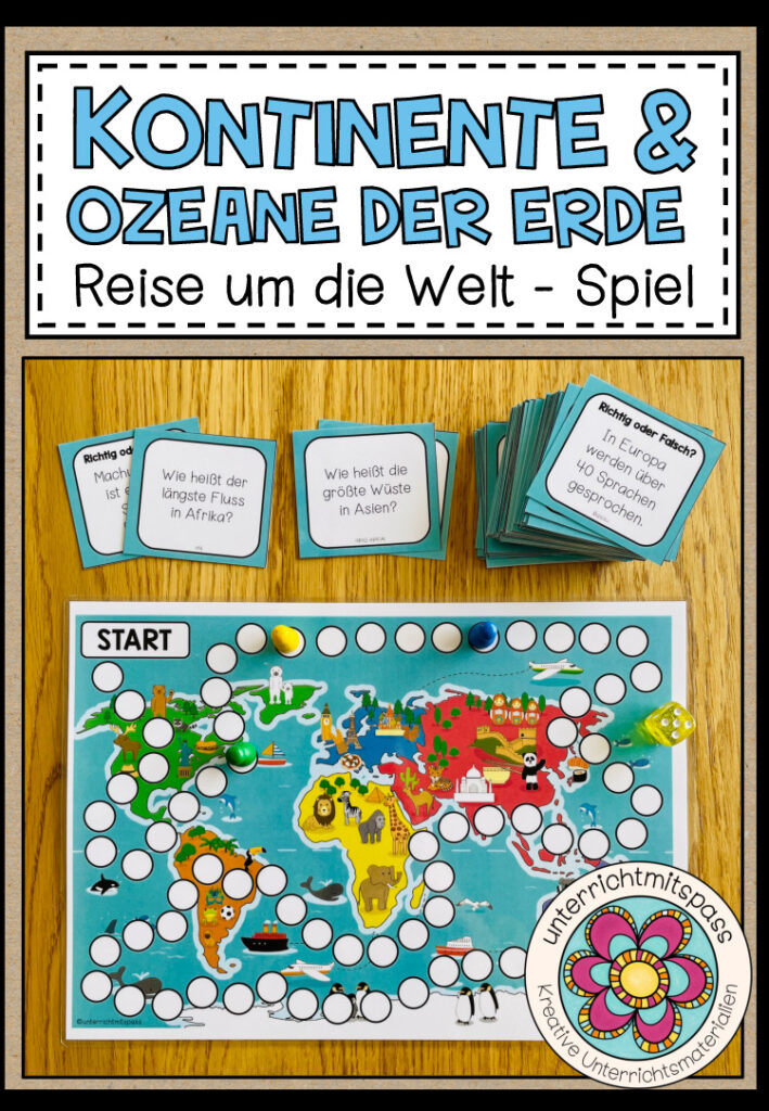 KONTINENTE DER ERDE – Reise um die Welt (Spiel)